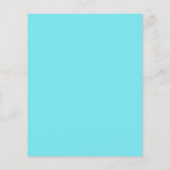Papier Encre Abstraite Mariage chic Aqua violet abordable (Dos)