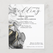 Papier Encre d'alcool noir pour Mariage budgétaire Onyx (Devant)