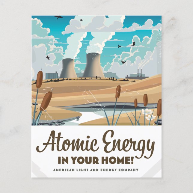 Papier Énergie atomique commerciale (Devant)