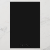 Papier Enfants Chat Noir Halloween Invitations d'annivers (Dos)