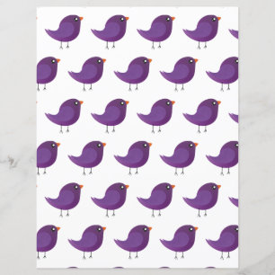 Papier Enfants mignonette birdy