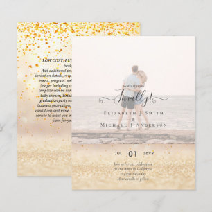 Papier Enfin Nous sommes Engagés ! PHOTO mariage Faire-pa