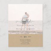 Papier Enfin Nous sommes Engagés ! PHOTO mariage Faire-pa (Devant)