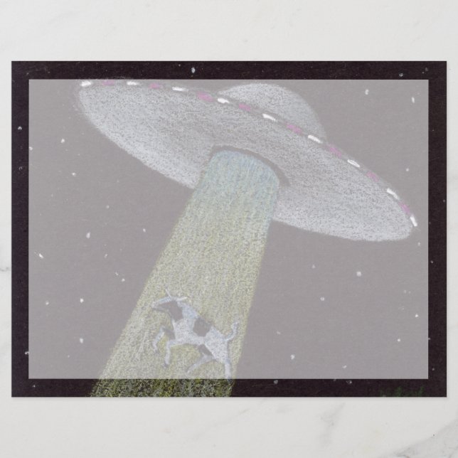 Papier Enlèvement d'Aliens (Devant)