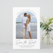 Papier Enregistrer la date Décontractée en lissage stylo  (Debout devant)