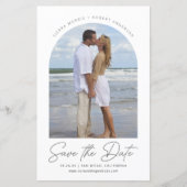 Papier Enregistrer la date Décontractée en lissage stylo  (Devant)