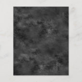 Papier Enregistrer la date Mariage gothique noir violet (Dos)