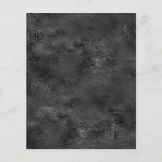 Papier Enregistrer la date Mariage gothique noir violet (Dos)