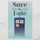 Papier Enregistrer la date Police britannique boîte (Devant)