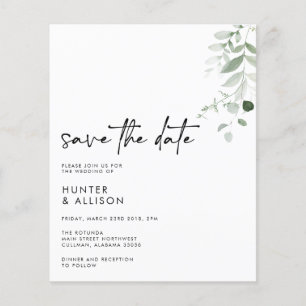 Papier Enregistrer L'Invitation Date