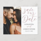 Papier Enregistrer notre date Budget Mariage photo Faire- (Devant)