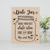 Papier ENSEIGNE pour jeu Pot de Date, Enterrement de Vie (Debout devant)