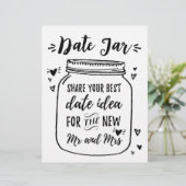 Papier ENSEIGNE pour jeu Pot de rencard, enterrement de v (Debout devant)