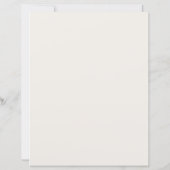 Papier Enseigne Vintage Gris Clair Boissons (Dos)
