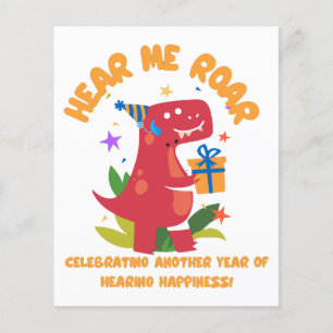 Papier Entendez-moi rugir Cochlear Implant Audience Anniv