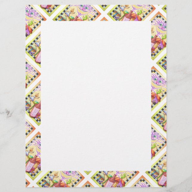 PAPIER ENTÊTES - LE CHAT DU WORCHESTERSHIRE (Devant)