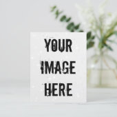 Papier entièrement personnalisable (Debout devant)