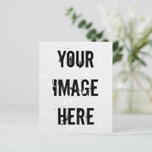 Papier entièrement personnalisable (Debout devant)