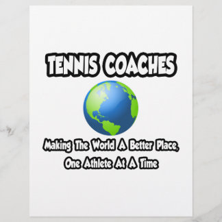Papier Entraîneurs de tennis...Faire du monde un meilleur