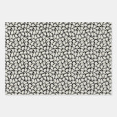 Papier enveloppant pour Halloween avec motif de fa (Devant)