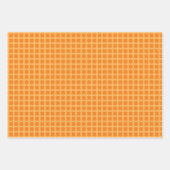 Papier enveloppant pour Noël avec motif plaid. (Devant 3)