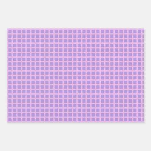 Papier enveloppant pour Noël avec motif plaid. (Devant 2)