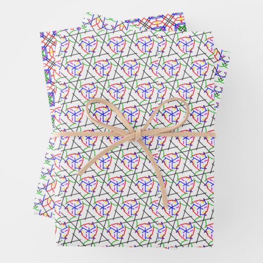 Papier Enveloppant - Variations Sur Boogie Cinq Co (En situation)