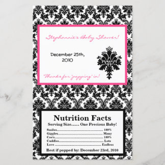 Papier Enveloppeur de maïs pop à micro-ondes Hot rose noi