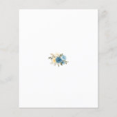 Papier Envie d'une invitation à la douche nuptiale (Dos)