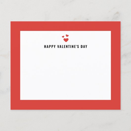 Papier Envoi Love Calligraphie Dove Valentine's Day Card (Dos)