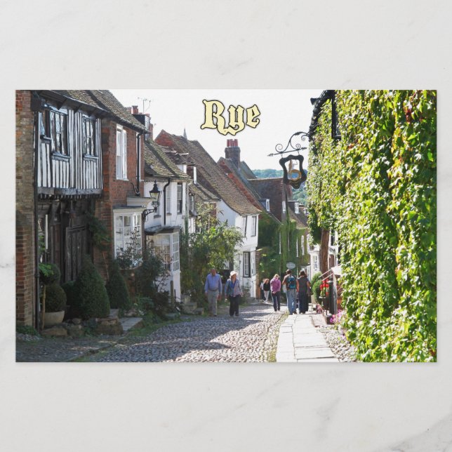 Papier Épatant ! Rye Angleterre (Devant)