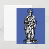 Papier Épée de l'Esprit Saint Paul Art (Devant / Derrière)