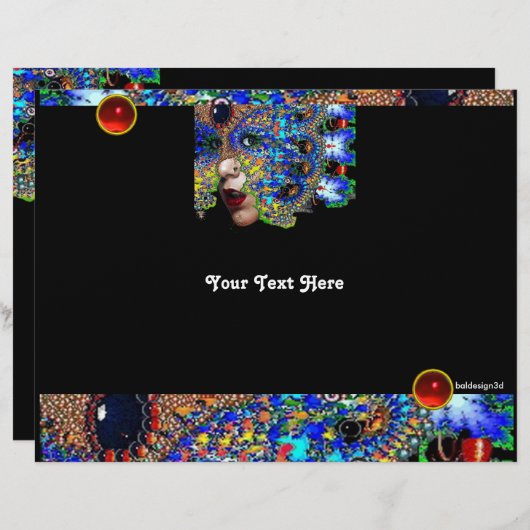 Papier EPHÉMERAL 3 dépliants 2 (Devant / Derrière)