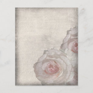 Papier épicé stationnaire Rose Crème rose