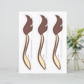 Papier Épingler la queue sur la Giraffe - TAILS (8.5x11) (Debout devant)