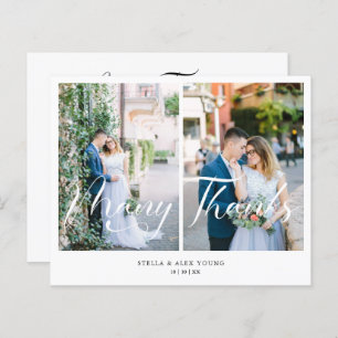 Papier Épouse et pièce 2 Photos Collage de la main Lettré