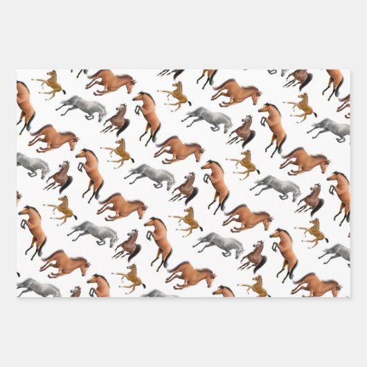 Papier équestre pour les chevaux (Devant)