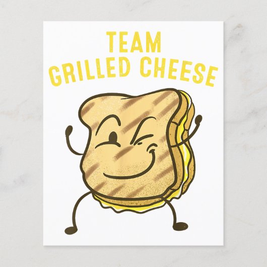 Papier Équipe Cool Cadeau Grilled Cheese Drôle Équipe Toa (Devant)