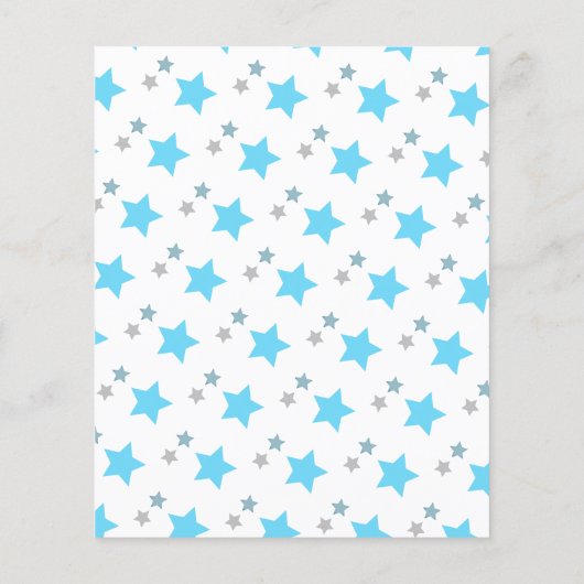 Papier Espace 1er Anniversaire Budget (Dos)