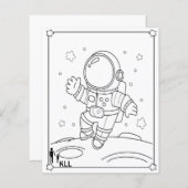 Papier Espace explorateur (Devant / Derrière)