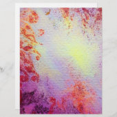 Papier ESPACES D'OR ABSTRAITS, mou jaune rose rose violet (Devant / Derrière)