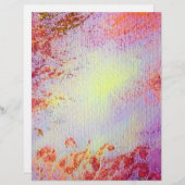 Papier ESPACES D'OR ABSTRAITS, mou jaune rose rose violet (Devant / Derrière)