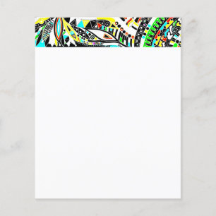 Papier Esquisse Imaginaire Art - Fleurs Abstraites 3
