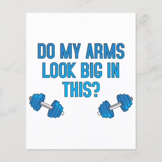 Papier Est-Ce Que Mes Bras Ont L'Air Gros ? (Dos)