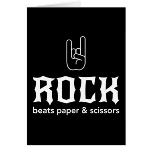 Papier et ciseaux de battements de roche…
