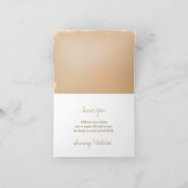 Papier et dentelle, cartes de remerciements (Intérieur)