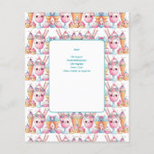 Papier Été Ice Pop Popsicle Crème de glace Anniversaire E (Dos)