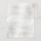 Papier Ethereal Love Détails Mariage Hébergements (Dos)