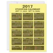 Ethiopian Calendar Converter Spt 2024 à 2025