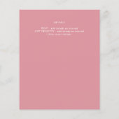 Papier Étincelles Douces16 Glitterie rose Anniversaire (Dos)